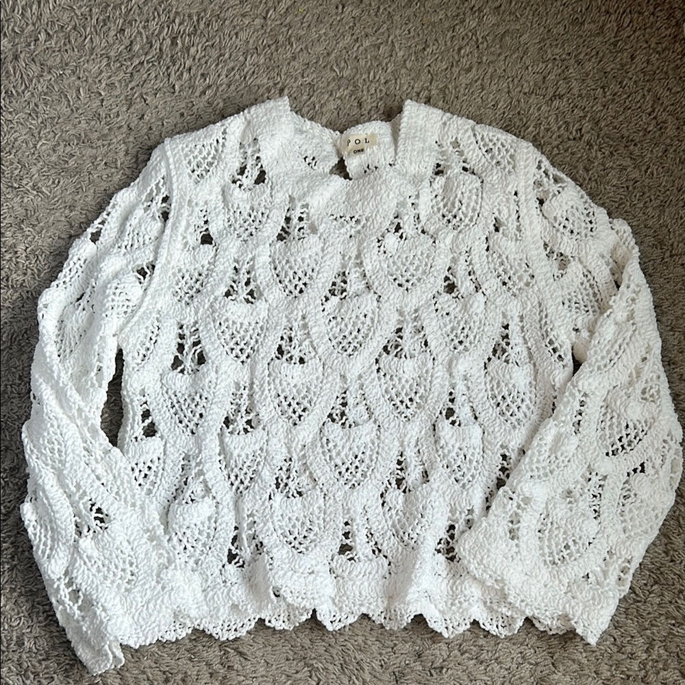 Women’s Textured Long-Sleeve Top